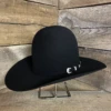 American Hat American 7X Black Tall 4" Open Felt Hat -Ariat Store american hat american 7x black tall 4 open felt ha