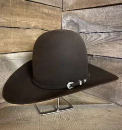 American Hat American 7X Chocolate 4" Tall Crown Felt Hat