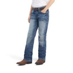Ariat Ariat Boy's B5 Slim Cutler Stackable Straight Leg Jean