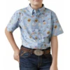 Ariat Ariat Boy's Maurico Classic Fit Button Down Shirt