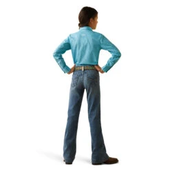 Ariat Ariat Girl Team Kirby Button Down Shirt -Ariat Store ariat ariat girl team kirby button down shirt 3