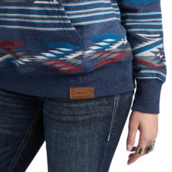 Ariat Ariat Ladies All Over Print Chimayo Hoodie C4 -Ariat Store ariat ariat ladies all over print chimayo hoodie c 1