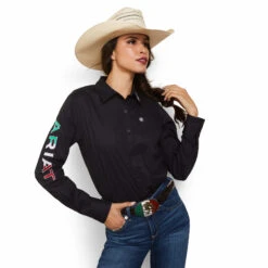 Ariat Ariat Ladies Mexico Team Kirby Stretch Button Down Shirt