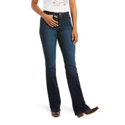 Ariat Ariat Ladies R.E.AL. High Rise Ballary Boot Cut Jean -Ariat Store ariat ariat ladies real high rise ballary boot cut 3