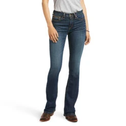 Ariat Ariat Ladies R.E.A.L. High Rise Fernanda Boot Cut Jean -Ariat Store ariat ariat ladies real high rise fernanda boot cu 1