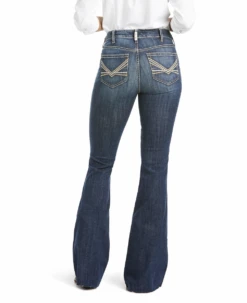 Ariat Ariat Ladies R.E.A.L. High Rise Laila Flare Jean -Ariat Store ariat ariat ladies real high rise laila flare jean 3