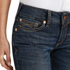 Ariat Ariat Ladies R.E.A.L. Mid Rise Amora Boot Cut Jean -Ariat Store ariat ariat ladies real mid rise amora boot cut je 3