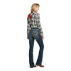 Ariat Ariat Ladies R.E.A.L. Mid-Rise Stretch Entwined Festival Boot Cut Jean