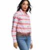Ariat Ariat Ladies Team Kirby Serape Shirt C4 -Ariat Store ariat ariat ladies team kirby serape shirt c4