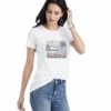 Ariat Ariat Ladies White Heather Monument Sunset Tee -Ariat Store ariat ariat ladies white heather monument sunset t