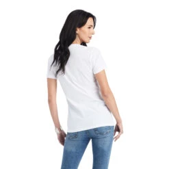 Ariat Ariat Ladies White Heather Monument Sunset Tee -Ariat Store ariat ariat ladies white heather monument sunset t 2