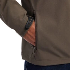 Ariat Ariat Men's Banyan Bark Logo 2.0 Softshell Jacket C4 -Ariat Store ariat ariat mens banyan bark logo 20 softshell jac 1