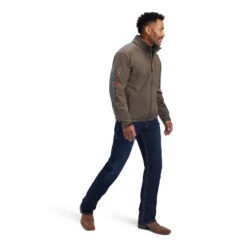 Ariat Ariat Men's Banyan Bark Logo 2.0 Softshell Jacket C4 -Ariat Store ariat ariat mens banyan bark logo 20 softshell jac 3