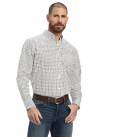 Ariat Ariat Men's Beaumont Patterned Shirt Large