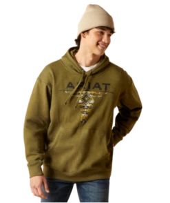 Ariat Ariat Men's Blanket Skull Hoodie