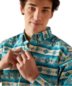 Ariat Ariat Men's Brent Classic Fit Button Down Shirt -Ariat Store ariat ariat mens brent classic fit button down shi 2