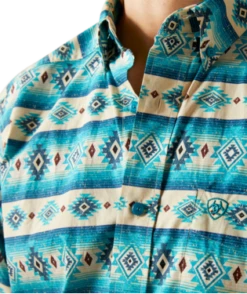 Ariat Ariat Men's Brent Classic Fit Button Down Shirt -Ariat Store ariat ariat mens brent classic fit button down shi 3