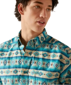 Ariat Ariat Men's Brent Classic Fit Button Down Shirt -Ariat Store ariat ariat mens brent classic fit button down shi 4