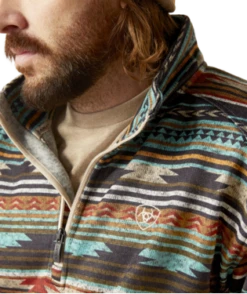 Ariat Ariat Men's Caldwell 1/4 Zip Sweater -Ariat Store ariat ariat mens caldwell 1 4 zip sweater 2