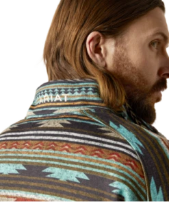 Ariat Ariat Men's Caldwell 1/4 Zip Sweater -Ariat Store ariat ariat mens caldwell 1 4 zip sweater 3