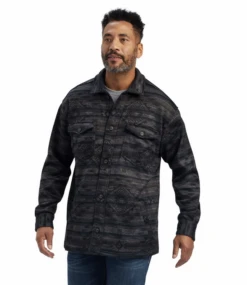 Ariat Ariat Men's Caldwell Printed Shirt Jacket -Ariat Store ariat ariat mens caldwell printed shirt jacket 1