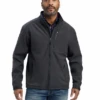 Ariat Ariat Men's Charcoal Logo 2.0 Patriot Softshell Water Resistant Jacket