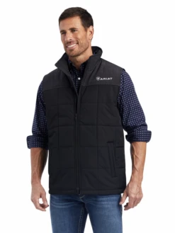Ariat Ariat Men's Cruis Inslulated Black Vest C4 Size Small