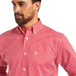 Ariat Ariat Men's Fabio Stretch Classic Fit Button Down Shirt -Ariat Store ariat ariat mens fabio stretch classic fit button 3