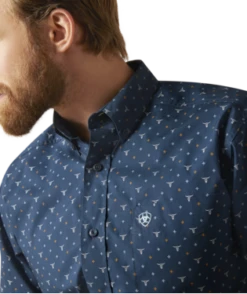 Ariat Ariat Men's Gavyn Fitted Button Down Shirt -Ariat Store ariat ariat mens gavyn fitted button down shirt 2