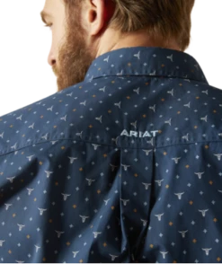 Ariat Ariat Men's Gavyn Fitted Button Down Shirt -Ariat Store ariat ariat mens gavyn fitted button down shirt 3