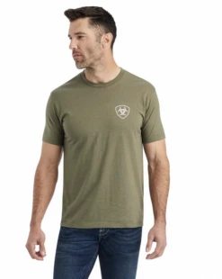 Ariat Ariat Men's Heather Military Tee