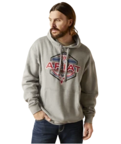 Ariat Ariat Men's Hex Horns Hoodie