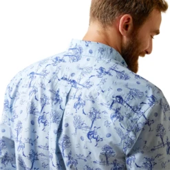 Ariat Ariat Men's Jonas Classic Fit Button Down Shirt -Ariat Store ariat ariat mens jonas classic fit button down shi 2