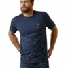 Ariat Ariat Men's Navy Mustang Fever Graphic Tee -Ariat Store ariat ariat mens navy mustang fever graphic tee