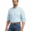 Ariat Ariat Men's Oxford Blue Shirt -Ariat Store ariat ariat mens oxford blue shirt