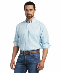Ariat Ariat Men's Oxford Blue Shirt