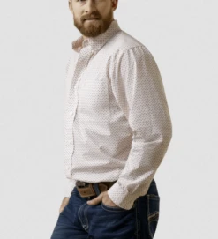 Ariat Ariat Men's Oz Fitted Long Sleeve Shirt