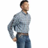 Ariat Ariat Men's Pro Team Cade Ocean Shirt