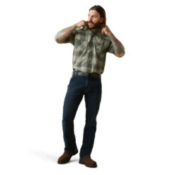 Ariat Ariat Men's Rebar Made Tough DuraStretch Button Down Work Shirt -Ariat Store ariat ariat mens rebar made tough durastretch butt 2