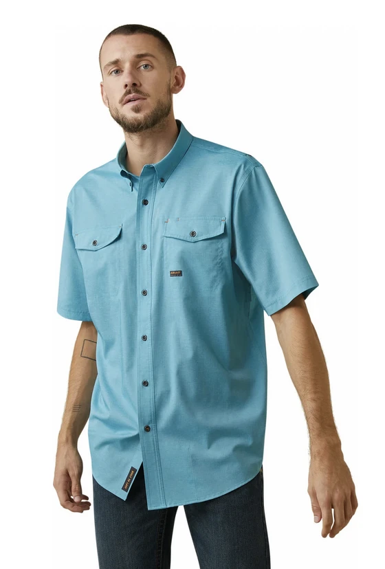 Ariat Ariat Men's Rebar VentTEK Button Down Shirt 3 Ariat Ariat Men's Rebar VentTEK Button Down Shirt