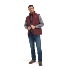 Ariat Ariat Men's Red Mahogany Crius Insulated Vest C4 -Ariat Store ariat ariat mens red mahogany crius insulated vest 2