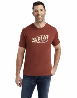 Ariat Ariat Men's Rope Oval Tee -Ariat Store ariat ariat mens rope oval tee 1
