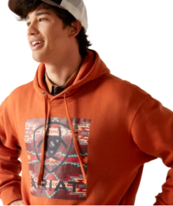 Ariat Ariat Men's Southwest Block Hoodie -Ariat Store ariat ariat mens southwest block hoodie 1