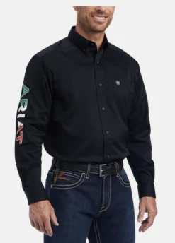 Ariat Ariat Men's Team Mexico Black Shirt