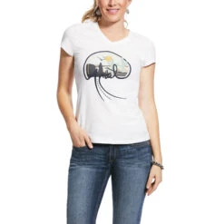 Ariat Women's REAL Highway T-Shirt -Ariat Store ariat womens real highway t shirt 1