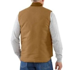 Carhartt Men's Arctic-Quilt Lined Duck Vest BIG C4 Size 3XL -Ariat Store carhartt mens arctic quilt lined duck vest big c4 1
