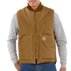 Carhartt Men's Arctic-Quilt Lined Duck Vest TALL C4