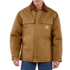 Carhartt Men's Duck Traditional Jacket C4 Size XL -Ariat Store carhartt mens duck traditional jacket c4 size xl 1