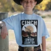 Cinch Cinch Boy's Cowboy Country Graphic Tee -Ariat Store cinch cinch boys cowboy country graphic tee