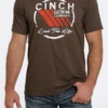 Cinch Cinch Men's Brown Graphic Tee -Ariat Store cinch cinch mens brown graphic tee